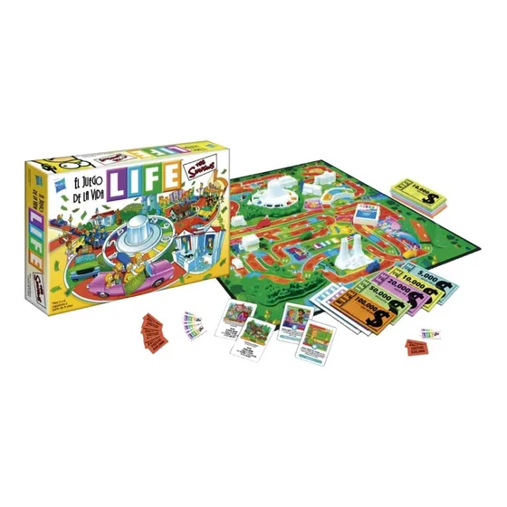 Juego De La Vida Life Los Simpsons 9772 Licencia Hasbro