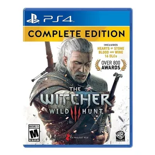 The Witcher 3: Wild Hunt Complete Edition Ps4 FĂsico The Witcher 3: Wild Hunt Complete Edition Ps4 FĂsico