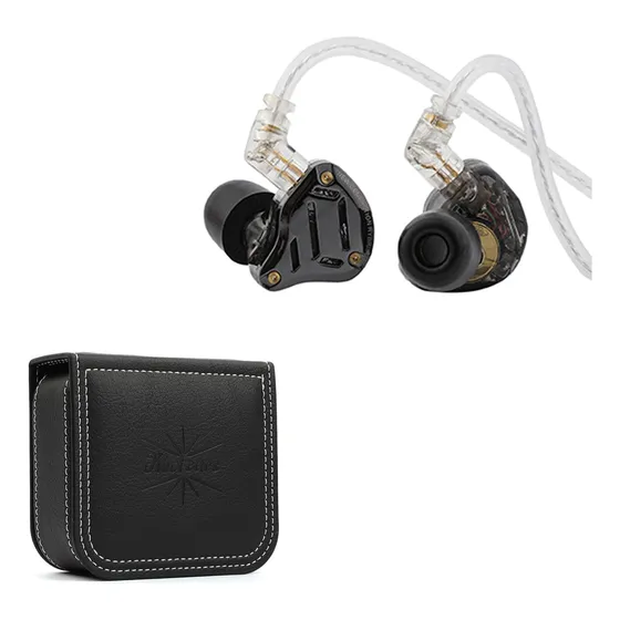 Linsoul Kz Zs10 Pro 2 1dd+4ba Monitor Oido Iem Negro + Para