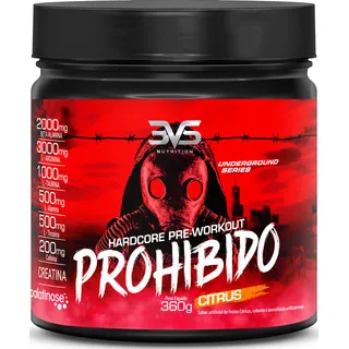 Prohibido PrĂ© Treino 360g - Sabor: Citrus - A Combinação Perfeita De 8 Ingredientes Que Proporcionam Energia Do InĂcio Ao Fim Do Seu Treino Prohibido PrĂ© Treino 360g - Sabor: Citrus - A Combinação Perfeita De 8 Ingredientes Que Proporcionam Energia Do InĂcio Ao Fim Do Seu Treino