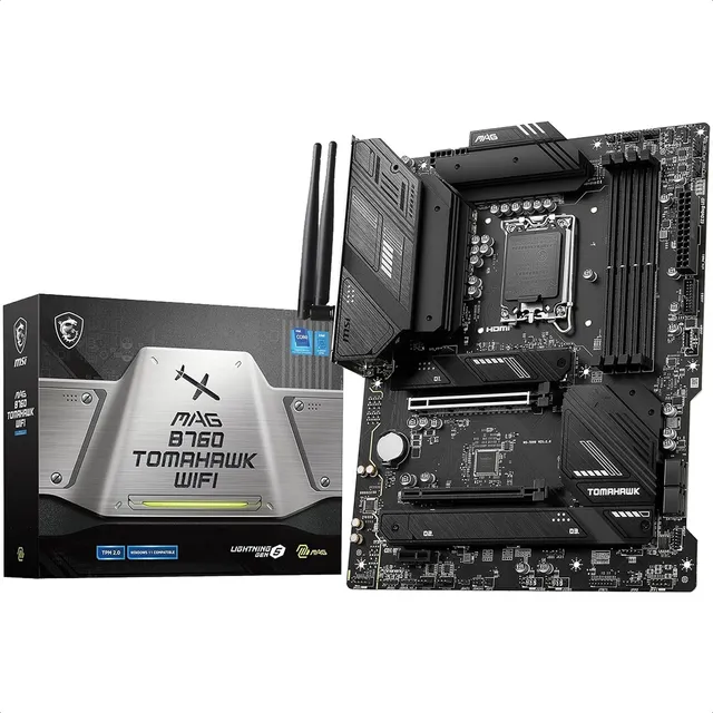 Tarjeta Madre Msi Mag B760 Tomahawk Wifi Bt Ddr5 Socket 1700