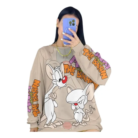 Sueter Pinky & The Brain Nuevo Modelo