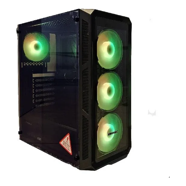 GABINETE GAMER AUREOX RHEA ARX 400 G CON VENTANA