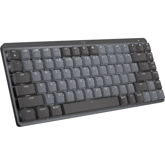 Teclado Logitech Mx Mechanical Mini Carga Rápida Ecofriendly Color del teclado Grafito Idioma Español España