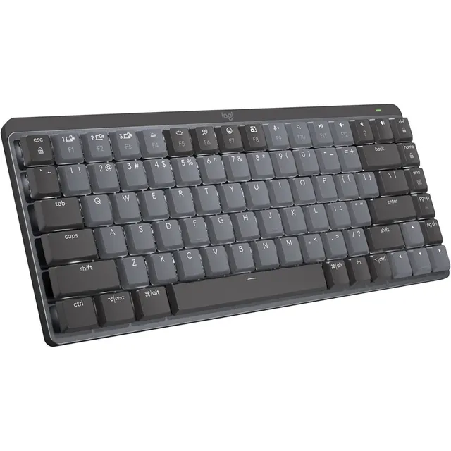 Teclado Logitech Mx Mechanical Mini Carga Rápida Ecofriendly Color del teclado Grafito Idioma Español España