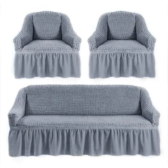 Funda Cubre Sofa Premium Una De 2 Cuerpos + Dos De 1 Cuerpo
