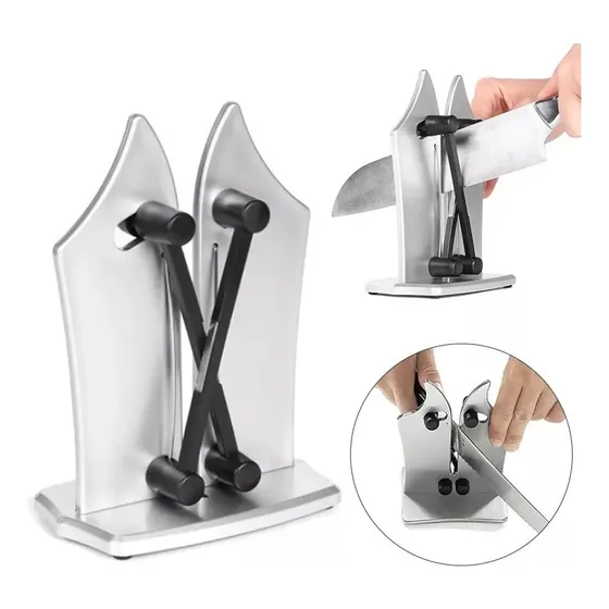 Afilador De Cuchillos Y Tijeras Profesional Sistema De Afilar Rápido Y Eficiente Para Hogar Y Cocina De Alta Calidad Everest