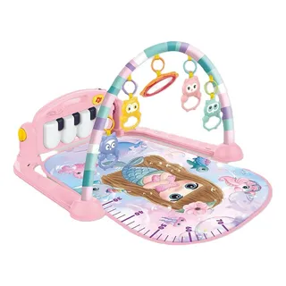 Tapete De Atividades Wakaii Sereia Rosa Infantil Tapete De Atividades Wakaii Sereia Rosa Infantil