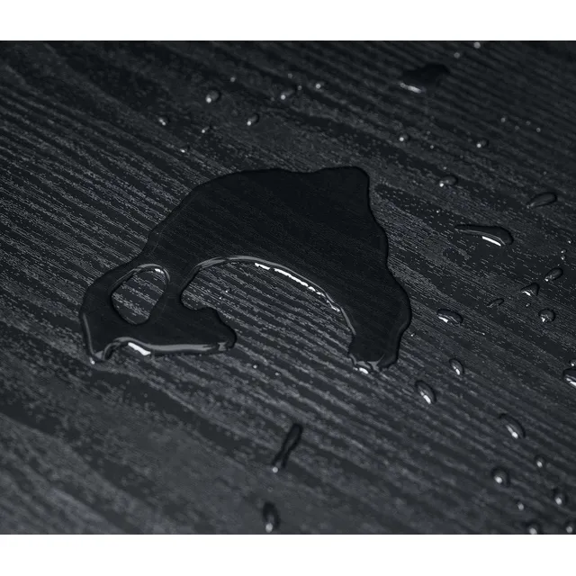 Abyssaly Papel Pintado Madera Negra Encimera Palo Casa