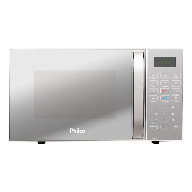 Micro-ondas Philco Pmo23eb Limpa Fácil 20 Litros Potência De 1100w Cor Branco 220v Micro-ondas Philco Pmo23eb Limpa Fácil 20 Litros Potência De 1100w Cor Branco 220v