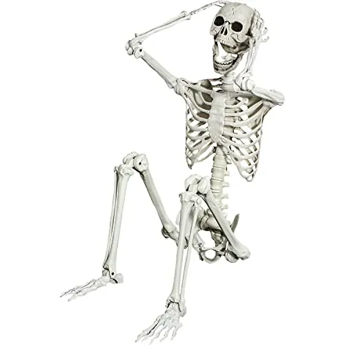 Sunreek Esqueleto De Halloween Posable - Huesos De Rrknk