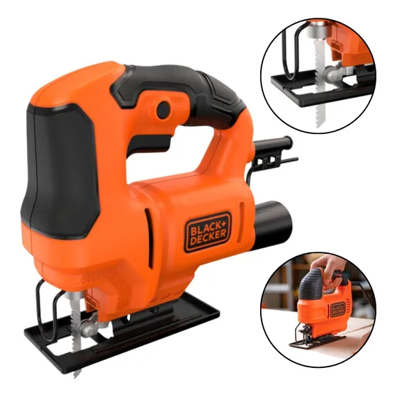 Serra Tico Tico Black Decker 400w 127v 220 Base Ajustável 45