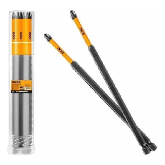 Punta Ingco Larga S2 Ph2 1/4 X 250mm 10 Pz Sdbim11ph2103
