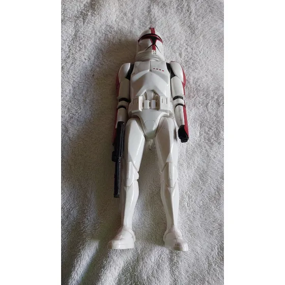 Muñeco Blanco De La Guerra De Las Galaxias De 30 Cm. Usada.