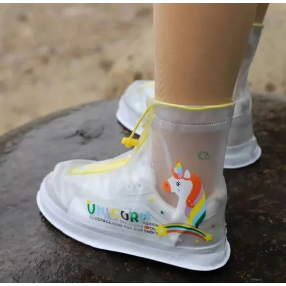 Botas/fundas De Lluvia Para Niños Y Niñas