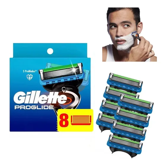 8 Cartuchos Gillette Fusion 5 Proglide 50% Dcto Originales !