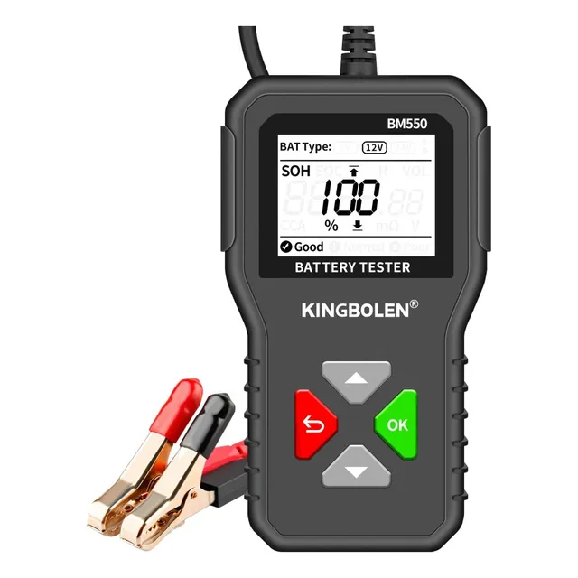 Probador Tester De Batería Automotriz Voltaje 6v/12v/24v