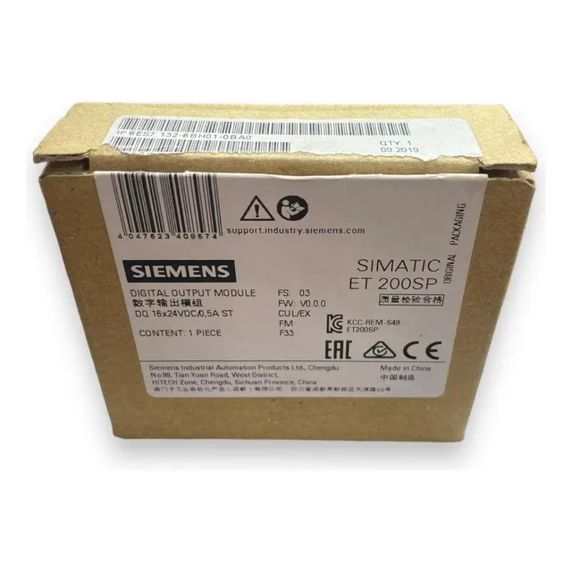 Siemens Simatic Et 200sp 6es7 132-6bh01-0ba0 