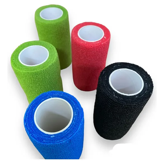 Cinta Cohesiva Venda Autoadherente Crossfit Gym 5cm Color Negro