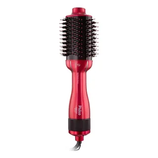 Escova Secadora De Cabelos Soft Beauty Cherry Philco Pec13 1300w 4 Em 1 Seca, Alisa, Modela E DĂĄ Volume 127/220v Escova Secadora De Cabelos Soft Beauty Cherry Philco Pec13 1300w 4 Em 1 Seca, Alisa, Modela E DĂĄ Volume 127/220v