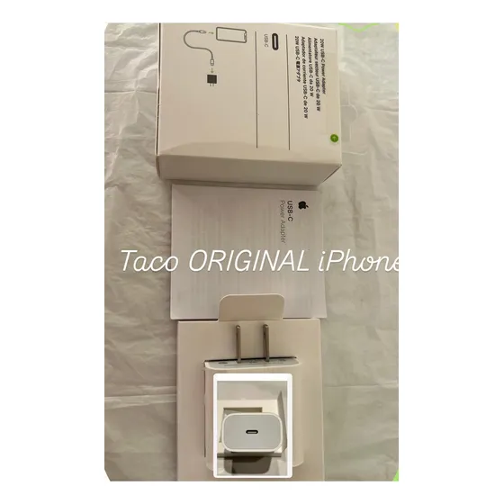 Cargador Original 20w Usb-c iPhone 12 13 14 & 15 16 Pro Max