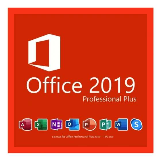 Licencia Office 2019 Professional Plus 5pc  Garantizad