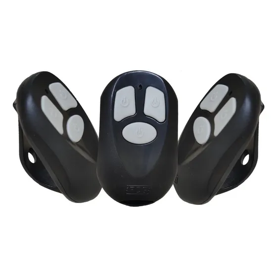 Kit 3 controle remoto 433 portão automático alarme Rcg