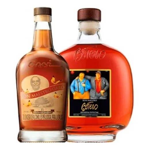 Ron Maestro Botero Y Gabo X 2 - mL a $317