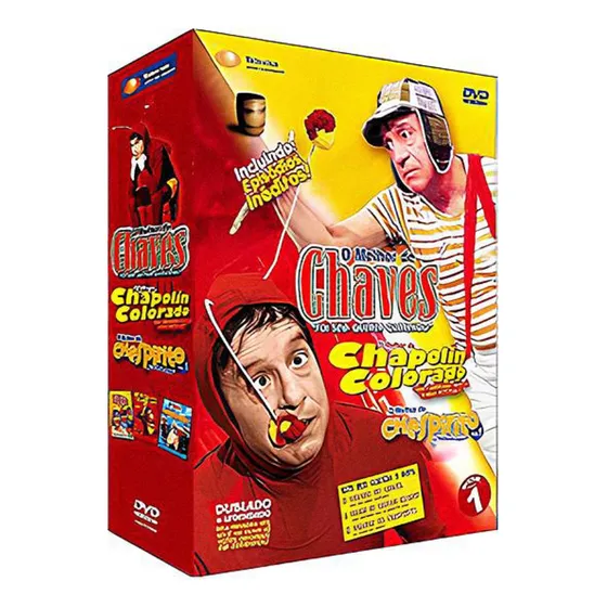 Dvd Chaves E Chapolin - Coleção Original - Televisa