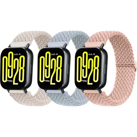 3 Pulseira Para Redmi Watch 5 Active / 5 Lite Smartwatch