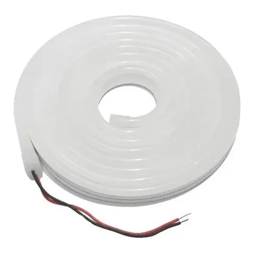 Cinta Led Neon Blanca 5mts 8w 12v 6500k C/transf Starled