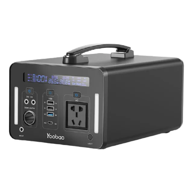 Estación Energía Portátil 1000w 270000mah 6 Tomas 220v