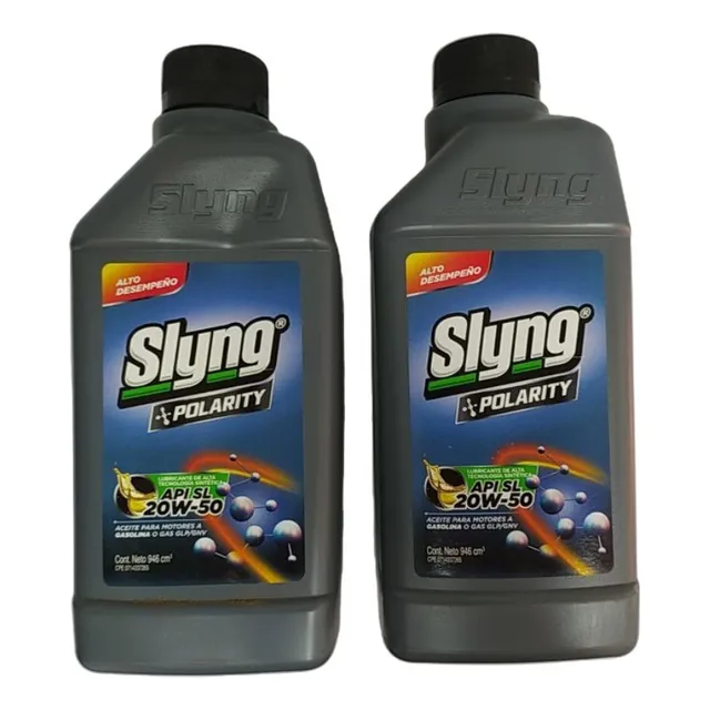 Aceite Semi-sintetico Motor 20w-50 Slyng Api Sl