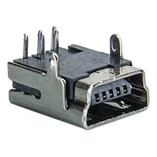 Conector Soldable Mini Usb Tipo B Hembra 5 Pines (3 Piezas) Conector Soldable Mini Usb Tipo B Hembra 5 Pines (3 Piezas)