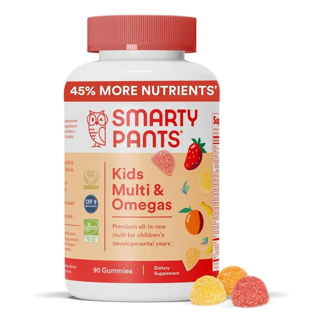 Multivitaminas Para Niños Smarty Pants 90 Gomitas Frutas