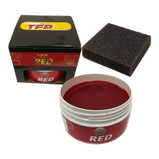 Cera Cristalizadora P Carro Moto Vermelha Wax Color Red 140g Cera Cristalizadora P Carro Moto Vermelha Wax Color Red 140g