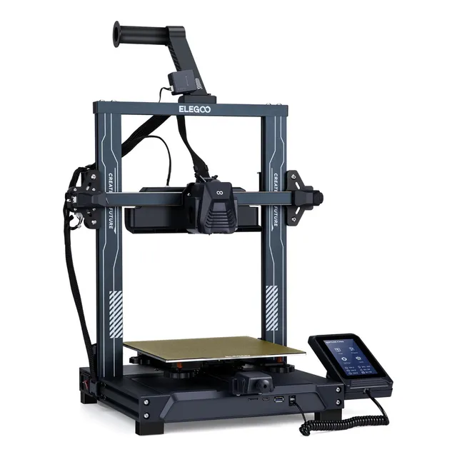 Impresora 3D Elegoo Neptune 4 Pro color negro 220V con tecnología de impresión FDM