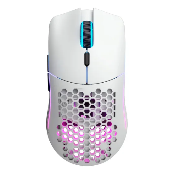 Mouse Inalámbrico Glorious Model O Minus, Blanco Mate