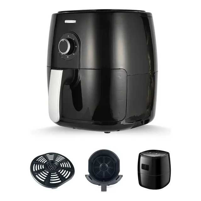 Freidora De Aire Manual 5l, Saludable Y Sin Aceite, 1350w