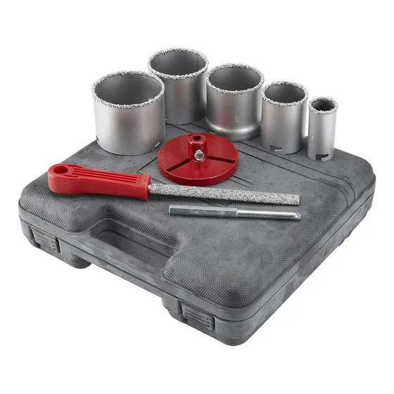 Juego Surtido De Broca Perforadora Grano De Carburo Warrior