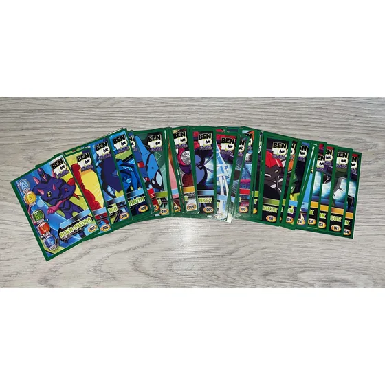 Cartas De Colección Serie Ben10