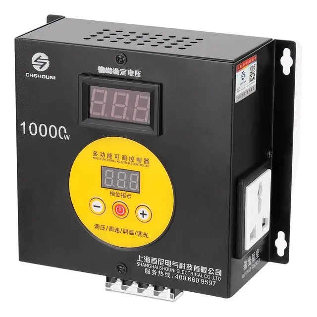 Th1 10000w Hogar Compacto Controlador De Voltaje Variable