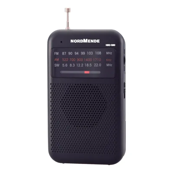 Radio Portatil A Pilas Nordmende Nrd-r60 Am Fm 3 Bandas Color Negro