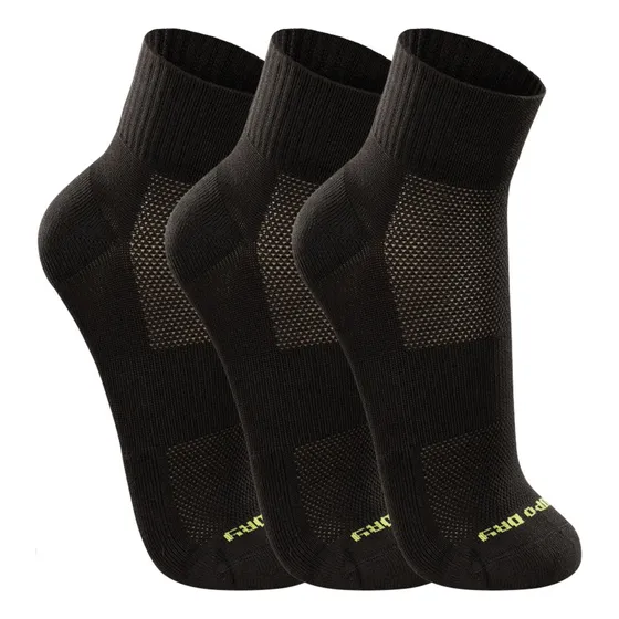 Meia Lupo Dry Fit Academia Corrida Cano Médio Poliamida Kit3