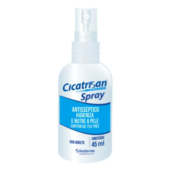 Kit 2 Sprays Cicatrizante Antisséptico Para Machucados Sem Desenho