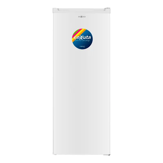 Freezer Vertical Enxuta 168 L Clase A  Color Blanco Bde