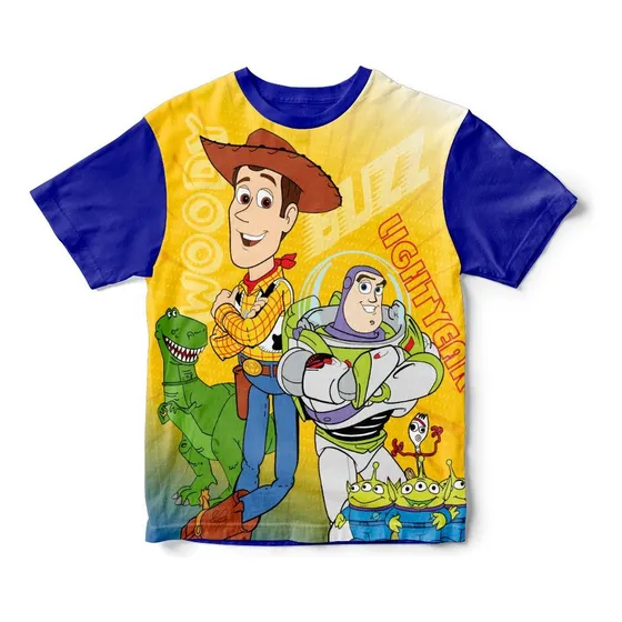 Franela Para Niños De Toy Story