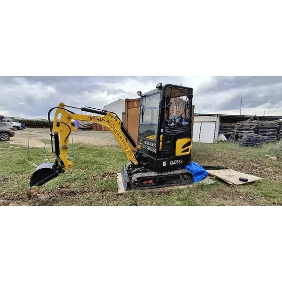 Alquiler Mini Excavadora 1.8 Toneladas De Gran Potencia