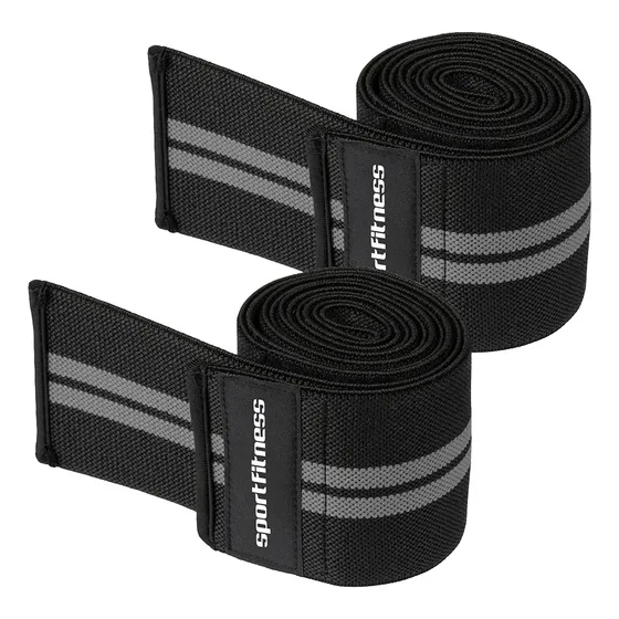 Bandas Rodilla Para Sentadillas Set X 2 Sportfitness Gym Abd