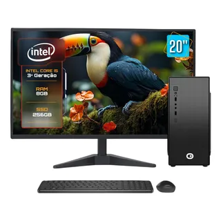Computador Completo 2eletro Speed Intel Core I5, 8gb Ram, Ssd 256gb, Bivolt, Monitor 20 Led - Cd2e-0110sp Computador Completo 2eletro Speed Intel Core I5, 8gb Ram, Ssd 256gb, Bivolt, Monitor 20 Led - Cd2e-0110sp